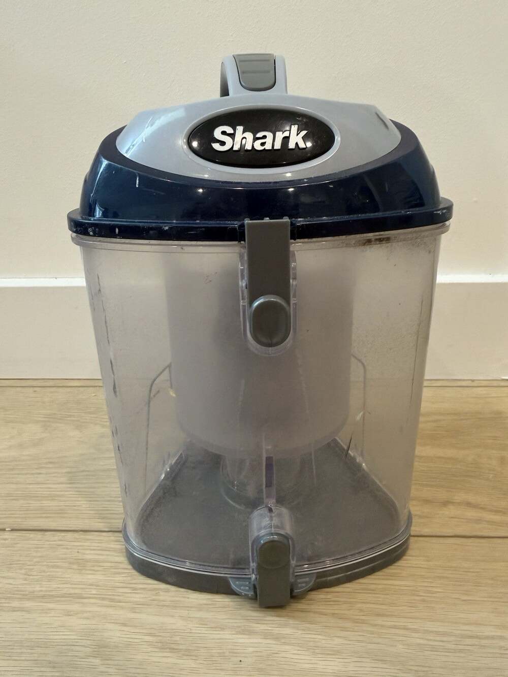 Shark NV360 Navigator Lift-Away Deluxe - Dust Cup Canister Bin Blue OEM